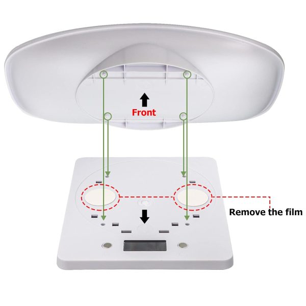 Digital Small Animals Scales for Weighing with Tape Measure, Puppy Whelping Scale Weigh Your Kitten, Rabbit with High Precision, Multifunction Electronic Baby Scales for Small Dogs Cats Crawl Pet - Image 9