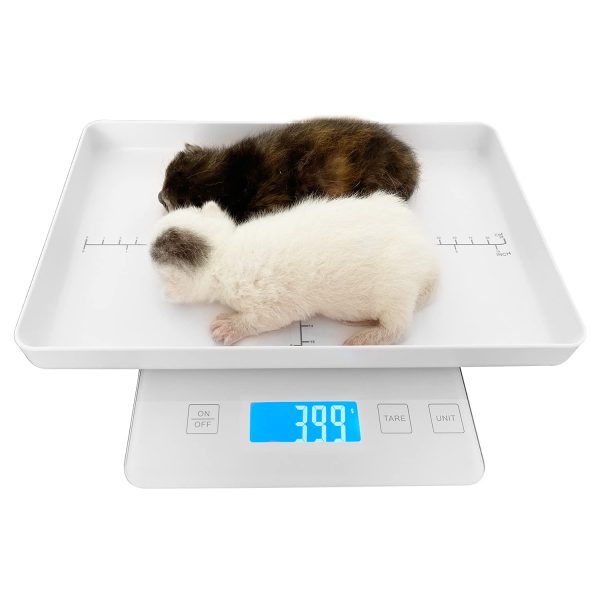 Digital Pet Scale for Small Animal, Whelping Scale,Mini Precision Gram Weight Balance Scale, High Precision 1g, Suitable for Newborn Pets