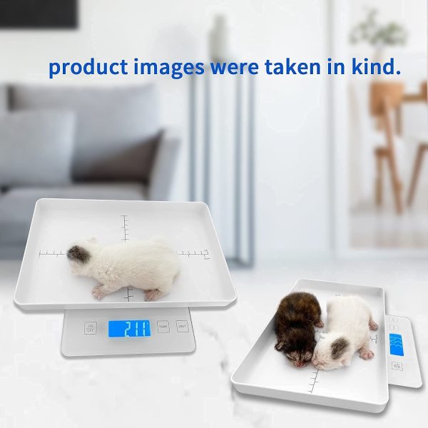 Digital Pet Scale for Small Animal, Whelping Scale,Mini Precision Gram Weight Balance Scale, High Precision 1g, Suitable for Newborn Pets - Image 7