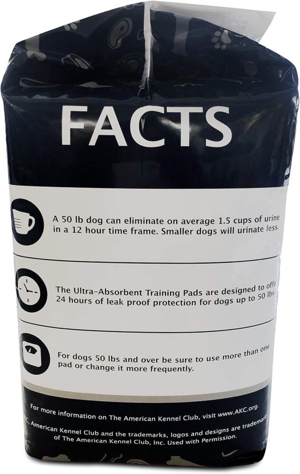 American Kennel Club Scented Puppy Training Pads with Ultra Absorbent Quick Dry Gel – 28 x 30 Pee Pads for Dogs - Fresh Scented - 50 Count, XL - Image 9