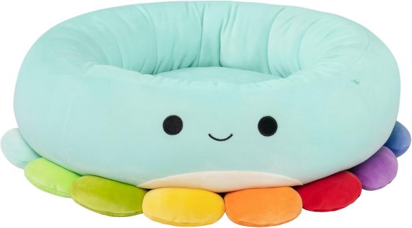 Squishmallows Original 20-Inch Jerrika The Octopus Pet Bed - Small-Sized Ultrasoft Official Plush Pet Bed - Image 2