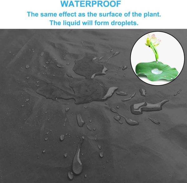 Amakunft Waterproof Pads for Small Animal Playpen, Reusable Liners, Waterproof Bottom on Both Sides Fit with Pet Tent (42.5in x 41in) Bedding for Guinea Pig, Rabbit, Hamster, Chinchilla and Hedgehog - Image 2