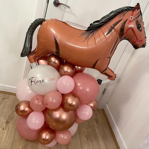 4 Pack Giant Horse Balloons Horse Themed Balloons gallant horse balloons for Horse Party Themed Birthday Party Decorations Supplies - Image 5