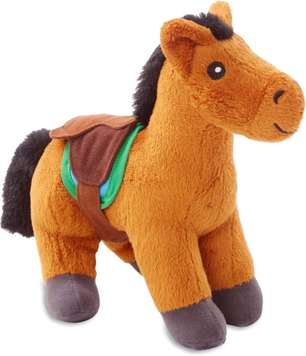 Melissa & Doug Feed & Groom Horse Care Play Set With Plush Stuffed Animal (23 pcs) - Pretend Play Horse Plush Toys For Girls And Boys Toddlers Ages 1+, Multi-colored - Image 9