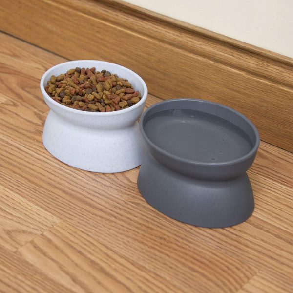 Kitty City Raised Cat Bowls, Small Bowl 2pk (Modern) - Image 5