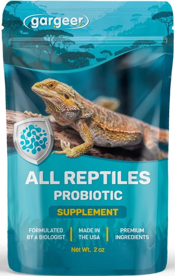 Reptile Probiotics. Improve Appetite, Digestion and Boost Immune System. Supplement 10-12 Pounds of Food with Our 2 Oz Bag. Enjoy!