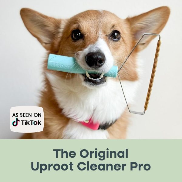 Uproot Cleaner Pro Pet Hair Remover - Special Dog Hair Remover Multi Fabric Edge and Carpet Scraper by Uproot Clean - Cat Hair Remover for Couch, Pet Towers & Rugs - Gets Every Hair! - Image 7