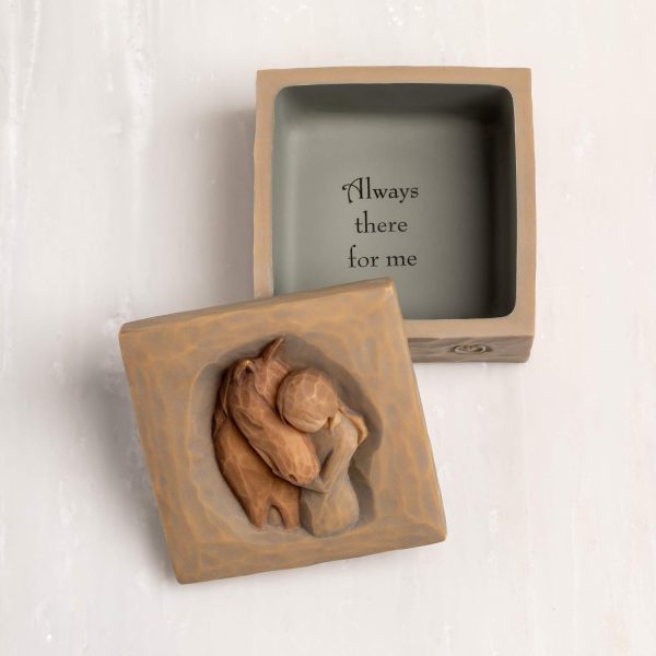 Willow Tree Quiet Strength, Always There for Me, Expresses Love for Horses with Message of Friendship and Caring, For Jewelry, Sculpted Hand-Painted Keepsake Box - Image 4