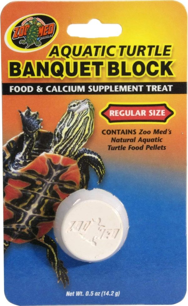 Zoo Med Aquatic Turtle Banquet Block , 0.5 Ounce (Pack of 1)