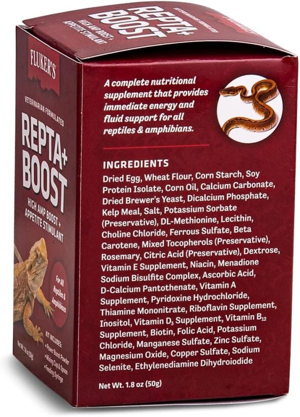 Fluker's Repta Boost, Insectivore and Carnivore High AMP Boost Reptile Supplement, 50gm - Image 5