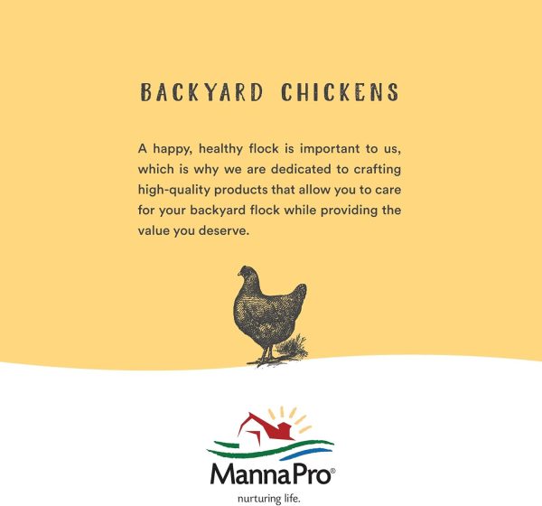 Manna Pro Non-Medicated Starter Crumble Feed for Chicks & Ducklings|Formulated with Vitamins & Minerals|5 Pounds - Image 8