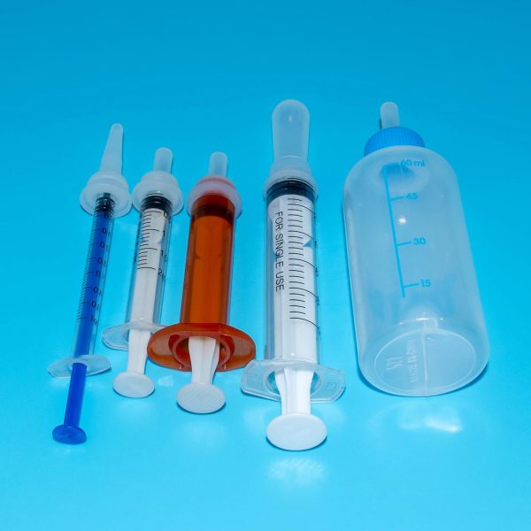 Nurser Feeding Bottle Kits with Replacement Nipples for Pet Dog Puppy Cat Kitten and Small Baby Animals - Image 3