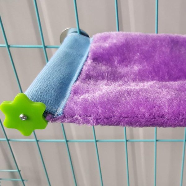 Winter Warm Bird Nest House Bed Hammock Toy for Pet Parrot Parakeet Cockatiel Conure Cockatoo African Grey Eclectus Amazon Lovebird Budgie Finch Canary Hamster Rat Chinchilla Squirrel Cage Perch - Image 6