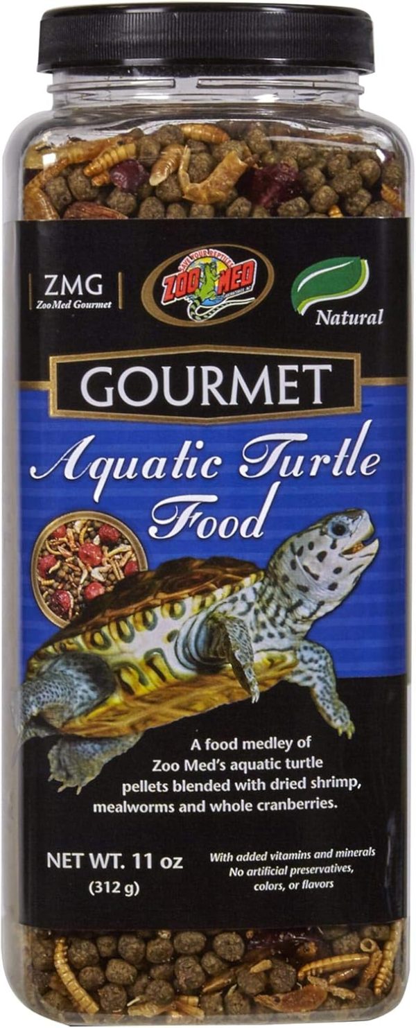 Zoo Med Gourmet Aquatic Turtle Food 11 oz.