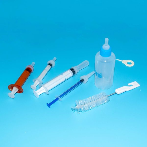 Nurser Feeding Bottle Kits with Replacement Nipples for Pet Dog Puppy Cat Kitten and Small Baby Animals - Image 2