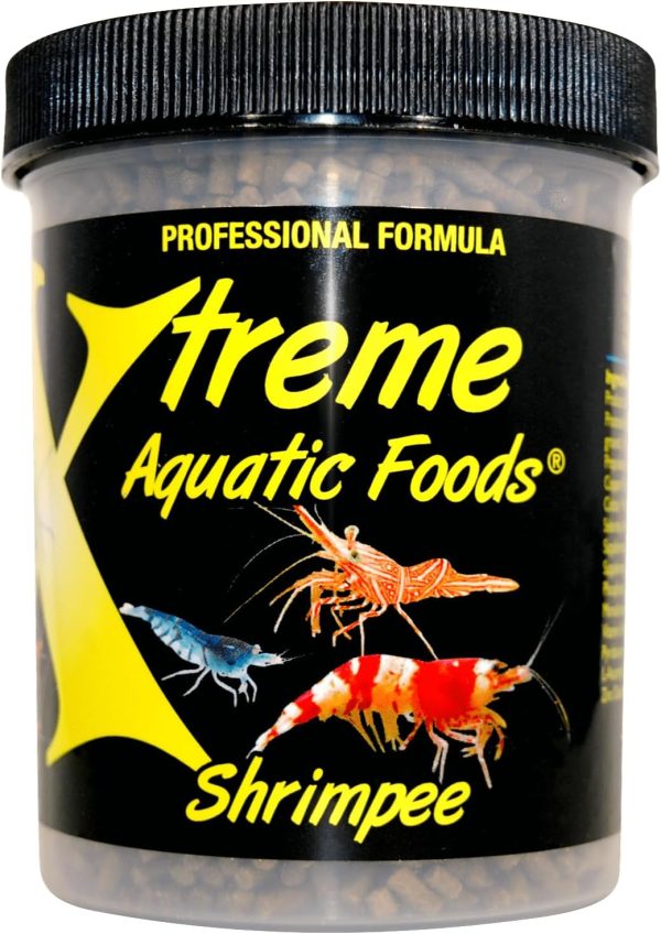 Xtreme Shrimpee 3mm Sinking Sticks: Nutrient-Rich, High-Vitamin Daily Fish Food for Shrimp, Corys, and Loaches, Ideal for Nano Tanks, Natural Treat for Vibrant Health - USA Farm Grown (3oz)