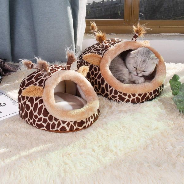 Guinea Pig Rat Bed and Hideout for Ferret Hedgehog Sleep and Hide, Hamster Small Pet Animals Supplies Toy Cage Accessories Nest - Image 5