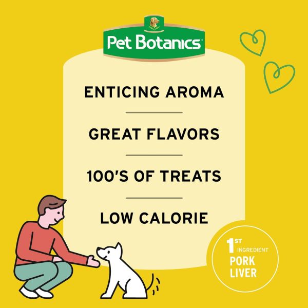 Pet Botanics Training Rewards Treats for Dogs, Made with Real Pork Liver, Focuses, Motivates, Rewards, Speeds Up Learning Curve, No BHA, BHT, Ethoxyquin, Bacon, 20 oz (1 pack) - Image 4