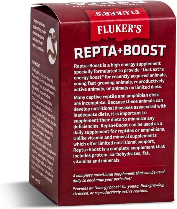 Fluker's Repta Boost, Insectivore and Carnivore High AMP Boost Reptile Supplement, 50gm - Image 4