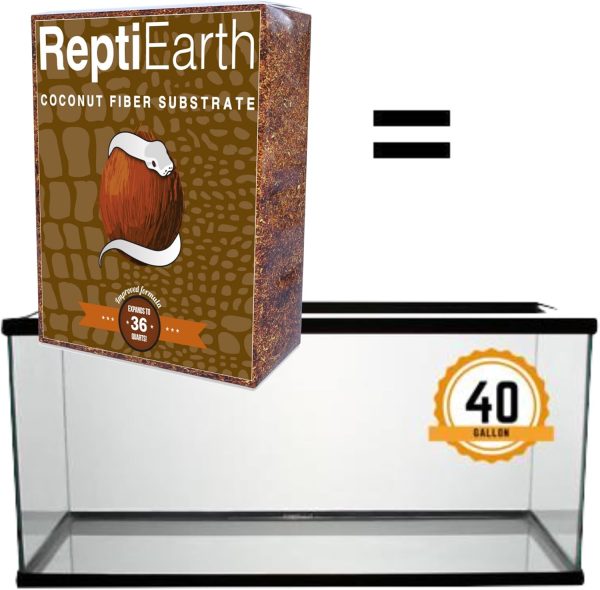 ReptiEarth Reptile Bedding, Fluffy Coconut Fiber Substrate 36 Quart Organic Coco Ready to Use for Bioactive Snake Terrarium, Lizard Tanks with Plants, for Frog, Tarantula or Hermit Crab Habitat (4 Pk) - Image 7