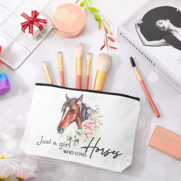 Fumete 24 Pcs Horse Lover Gift Sets Christmas Book Lover Gifts Includes Journal Notebook Makeup Bags and Horse Paper Clips Team Gifts Office Supplies Gift for Book Lovers Women Teacher Nurse(Horse) - Image 5