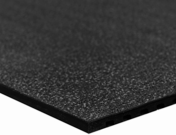 MSI Heavy Duty Horse Stall Mats - Stable Mats, Durable 3/4 in. Thick Rubber Flooring - Solid Black - 3.5' x 6' Mat for Stables, and More - 42 in. x 72 in. Stall Mat - Image 3