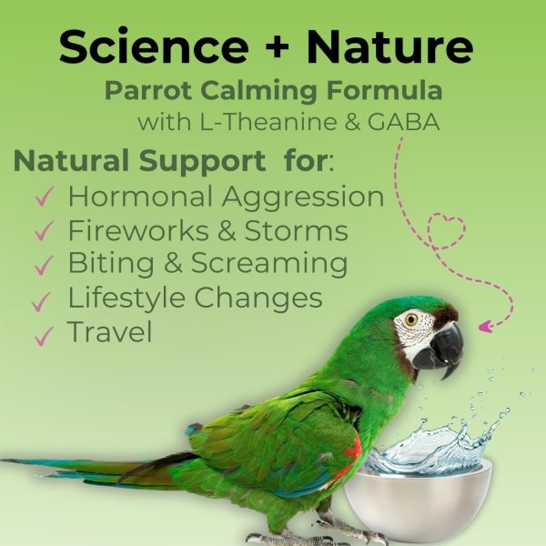 UnRuffledRx™ Parrot Calming Formula – Soothes Screaming, Biting, & Plucking; Promotes Relaxation (224 Servings) - Image 6