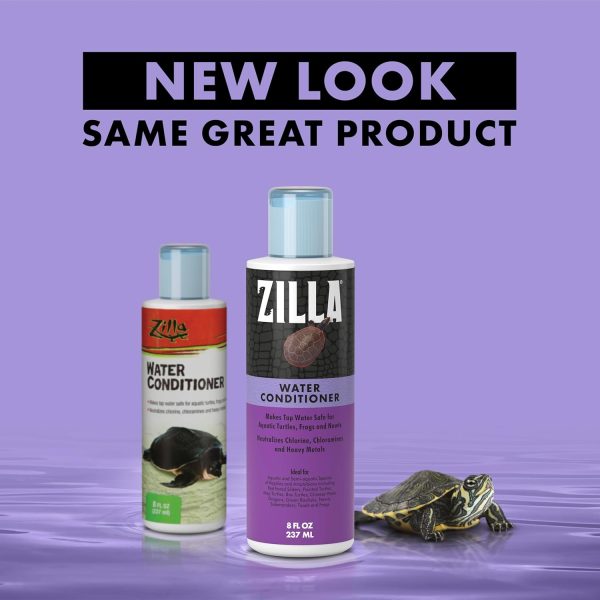 Zilla Water Conditioner, Makes Tap Water Safe for Aquatic and Semi-aquatic Species of Reptiles and Amphibians - Image 8