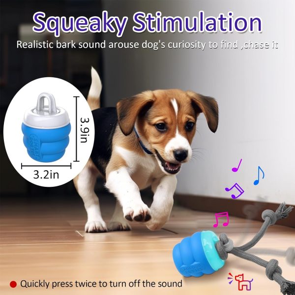 Interactive Dog Toys with Motion Activated, Squeaky Dog Toy Active Rolling Ball Wicked Ball for Daily Training - Image 4