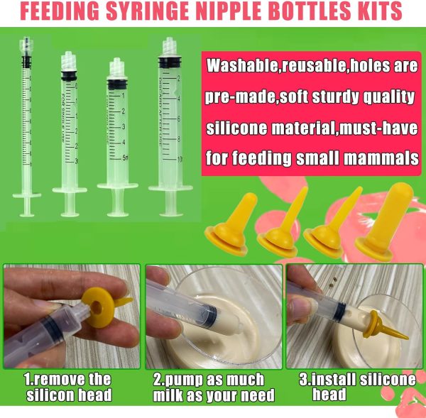 kewen Puppy Kitten Whelping Supplies, Whelping kit for Puppies Birth,Kitten Supplies,Dog Supplies,Puppy kit,Kitten Bottle Feeding kit for New Born Puppy Supplies and Kitten - Image 2