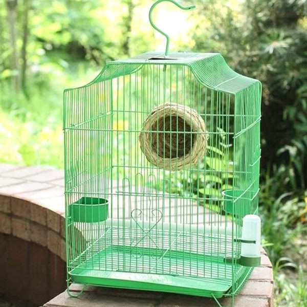 Lamoutor 4Pcs Bird Water Feeder Plastic Drinker Feeder Water Clip for Parrots Budgie Cockatiel Lovebirds - Image 8