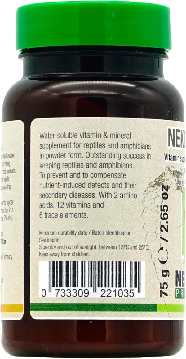 Nekton-Rep Vitamin Mineral Supplement for Reptiles and amphibians, 75gm - Image 4