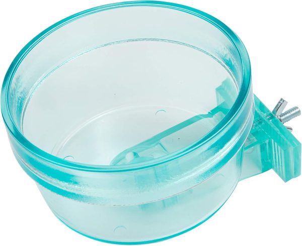 Lixit Critter Bright cages bowls in Assorted Colors for Rabbits, Ferrets, Dogs, Guinea pigs and other pets. (20 Ounce)