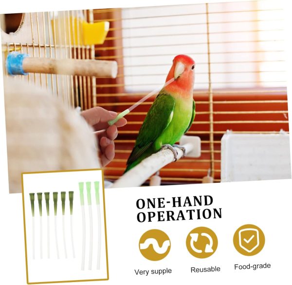 Kisangel 9pcs Parrot Feeding Hose Feeder Gavage Tubes Baby Bird Feeding Supplies Bird Feeding Milk Tool Birds Feeding Device Bird Milk Dispenser Pet Supply Feed Water Plastic Pet Supplies - Image 6