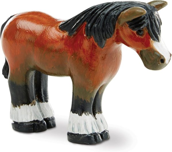 Melissa & Doug Created by Me! Horse Figurines Craft Kit (2 Resin Horses, 6 Paints, Paintbrush) - Image 9