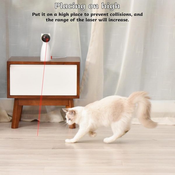 Automatic Cat Laser Toy Interactive Cat Toys for Indoor Cats/Kitty/Dogs,​​Laser Toys for Bored Indoor Adult Cats - Image 5