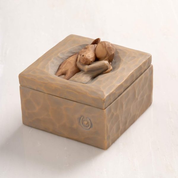 Willow Tree Quiet Strength, Always There for Me, Expresses Love for Horses with Message of Friendship and Caring, For Jewelry, Sculpted Hand-Painted Keepsake Box - Image 3