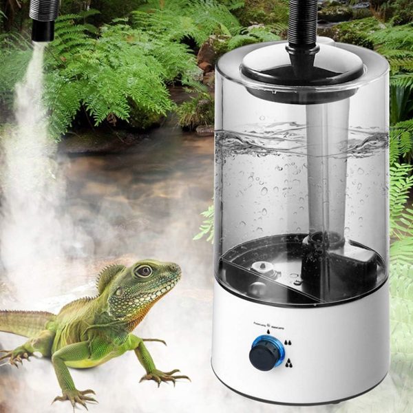 CALIDAKA Reptile Humidifier Pet Supplies Reptile Humidifier/fogger Reptile Fogger with Extension Tube 4l Large Tank Suitable for A Variety of Reptiles Amphibians - Image 9