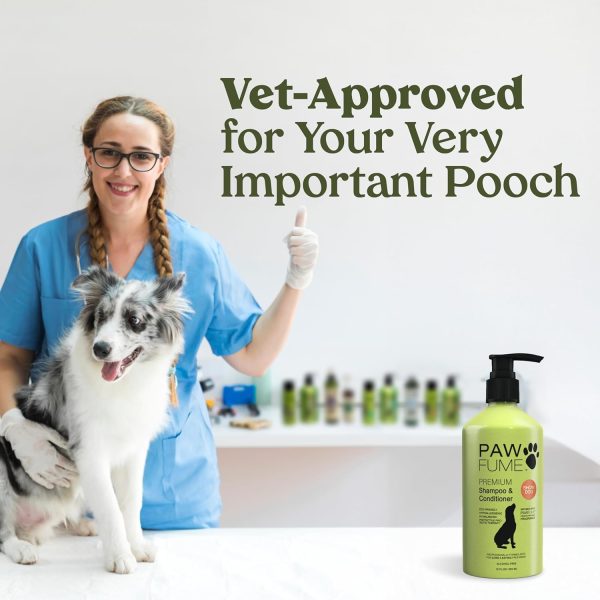 Pawfume Dog Shampoo and Conditioner – Hypoallergenic Dog Shampoo for Smelly Dogs – Best Dog Shampoos & Conditioners – Probiotic Pet Shampoo for Dogs – Best Dog Shampoo for Puppies (Show Dog) - Image 10