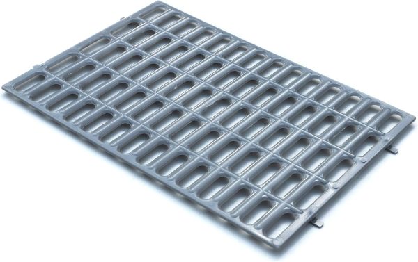 Rabbit Cage Resting Mat for Bunnies and Other Small Animals. Made in The USA. (Qty of 1, Gray) Available in Quantities of 1, 6, or 12.