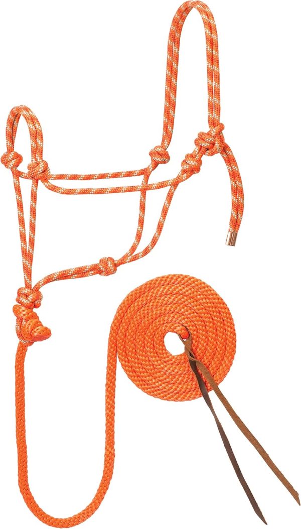 Weaver Leather Diamond Braid Rope Halter and Lead