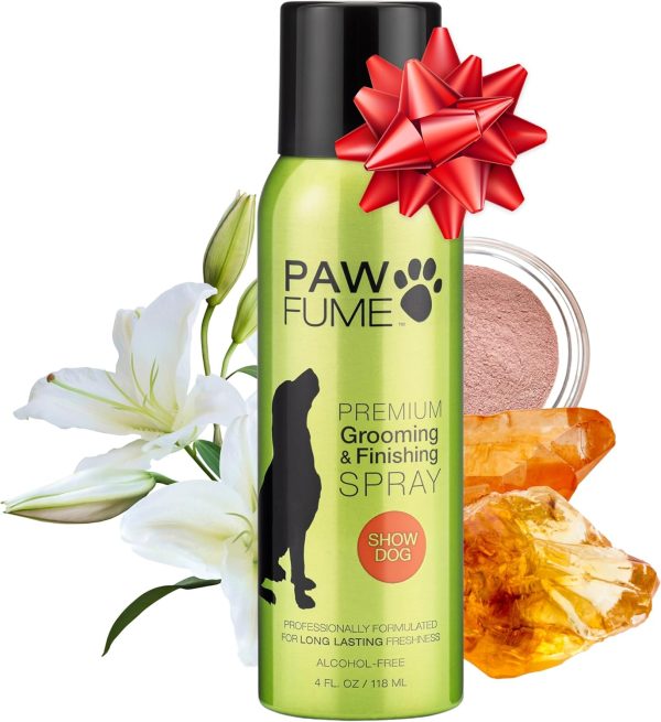 PAWFUME Premium Grooming Spray Dog Spray Deodorizer Perfume For Dogs - Dog Cologne Spray Long Lasting Dog Sprays - Dog Perfume Spray Long Lasting After Bath- Dog deodorizing Spray (Show Dog)