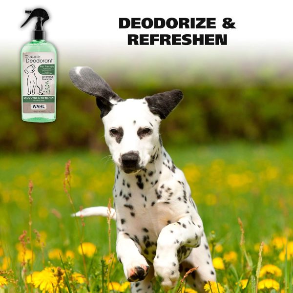 Wahl USA Deodorizing & Refreshing Pet Deodorant for Dogs - Eucalyptus & Spearmint Scent to Refresh the Skin and Coat - Model 820011A - Image 2