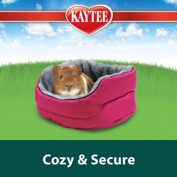 Kaytee Super Sleeper Cuddle-E-Cup Bed for Pet Guinea Pigs, Rats, Chinchillas and Other Small Animals - Image 5