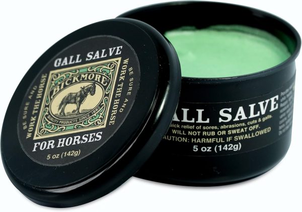 Bickmore Gall Salve Wound Cream For Horses 5oz - For Quick Equine Relief of Sores, Abrasions, Cuts and Galls