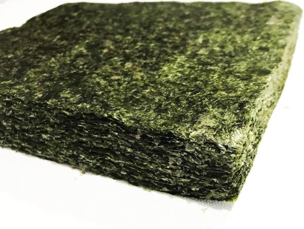 Bulk Green Seaweed for Fish - Extra Large Sheets (5.10 Oz Approx.) - Stays Intact Longer