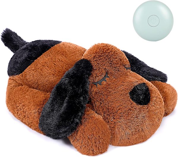 Heartbeat Puppy for Dogs- Heartbeat Helps for Dog Anxiety Relief and Calming Aid, Puppy Heartbeat Stuffed Animal Anxiety Calming Behavioral Aid Puppy Heartbeat Toy Sleep aid for Dogs Cats Pets - Image 9