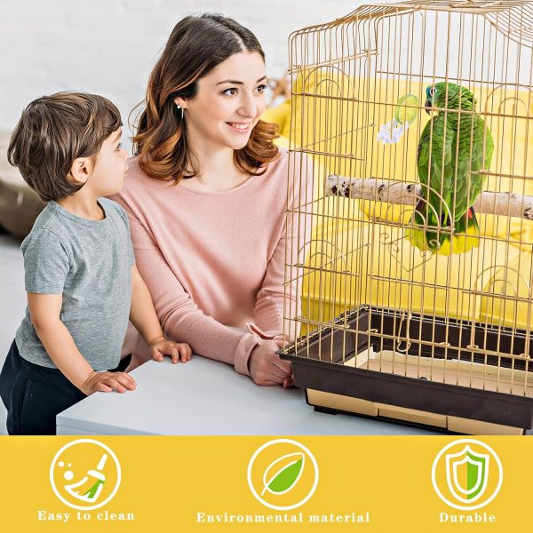 6 Pieces Bird Cage Food Holder Parrot Fruit Vegetable Clips Bird Cage Feeder Clip for Budgie Parakeet Cockatoo Macaw Cockatiel Conure - Image 6