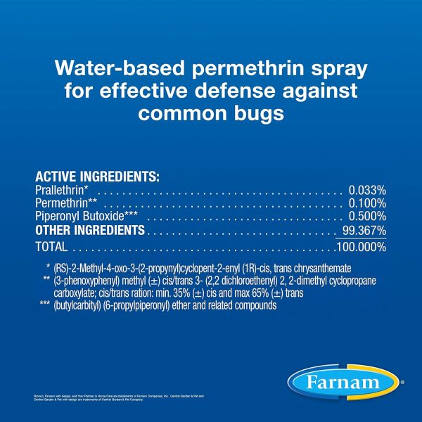 Farnam Broncoe Equine Fly Spray with Citronella Scent for Horses and Dogs, 128 Ounces, Gallon Refill - Image 6