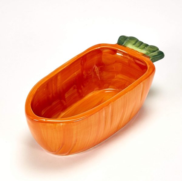 Kaytee Vege-T-Bowl Carrot 7.5 inches,Green - Image 3